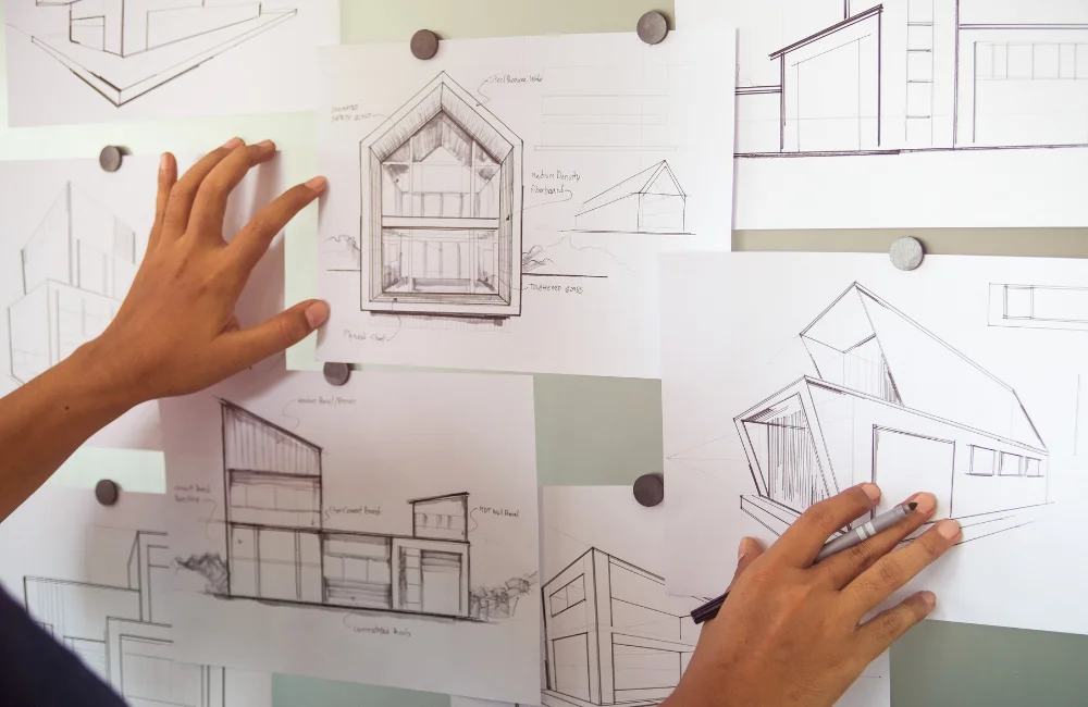 ผลงานออกแบบบ้าน